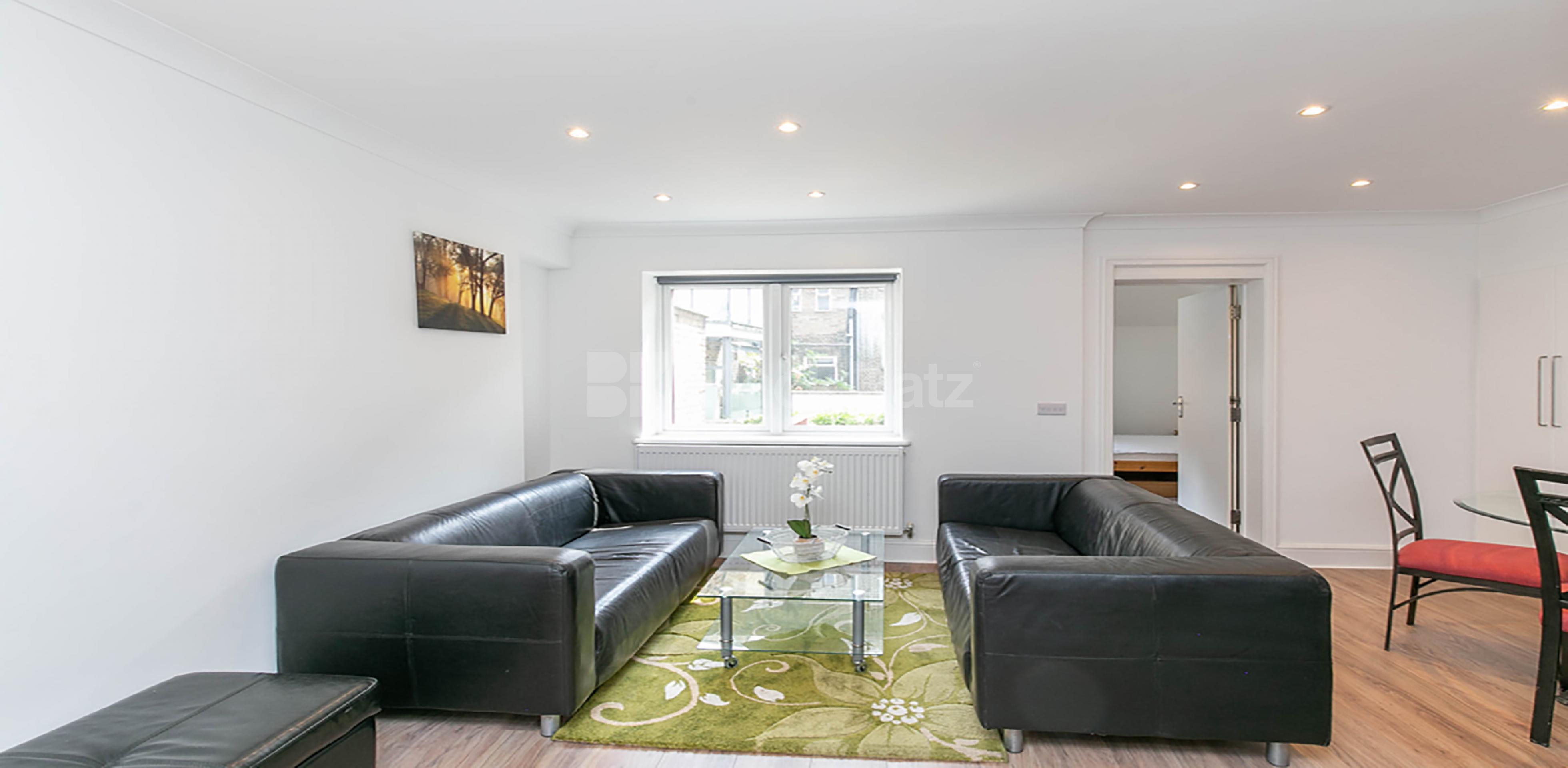 			ZONE 1 MINS TO TUBE!, 2 Bedroom, 1 bath, 1 reception Flat			 Wicklow Street, KINGS CROSS WC1X